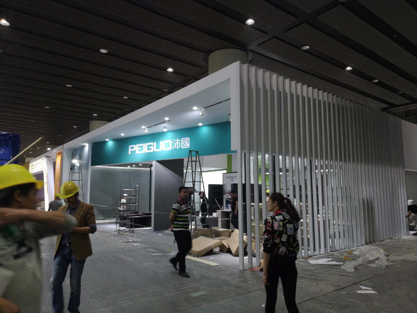 沛国家具展展台